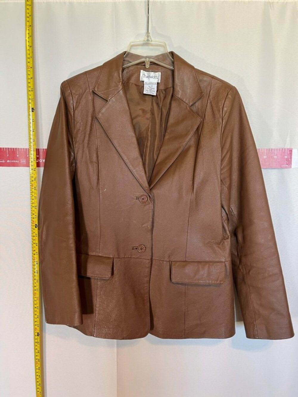 Leather Blazer